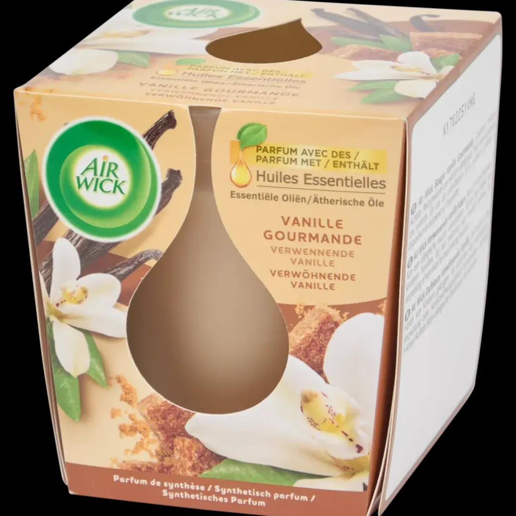 Air Wick Essential Oils geurkaars Heerlijke Vanille Beige | Action NL