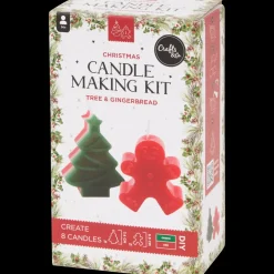 Crafts & Co maak je eigen kerstkaarsen | Action NL