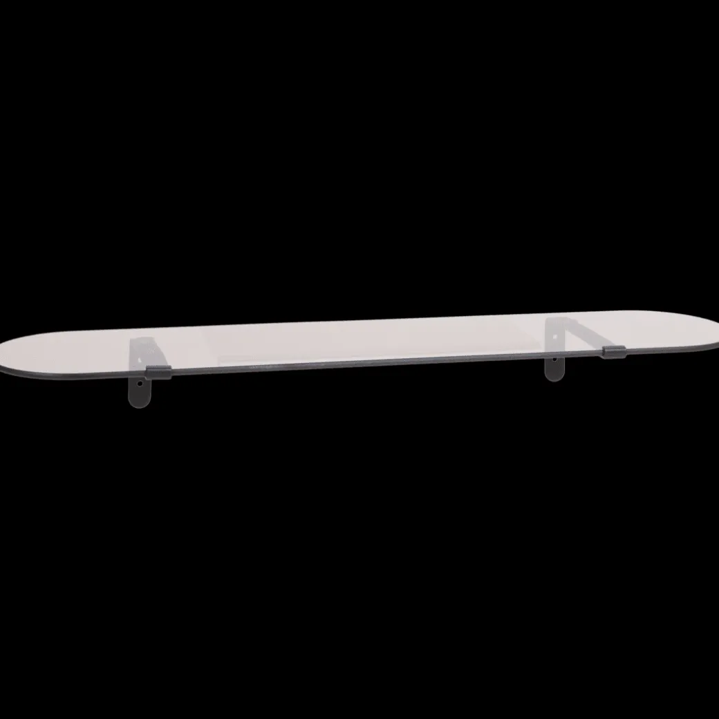 Glazen wandplank | Action NL