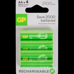 GP oplaadbare batterijen AA 4 Stuks | Action NL