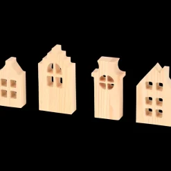 Hobby Flora houten DIY-huisjes | Action NL