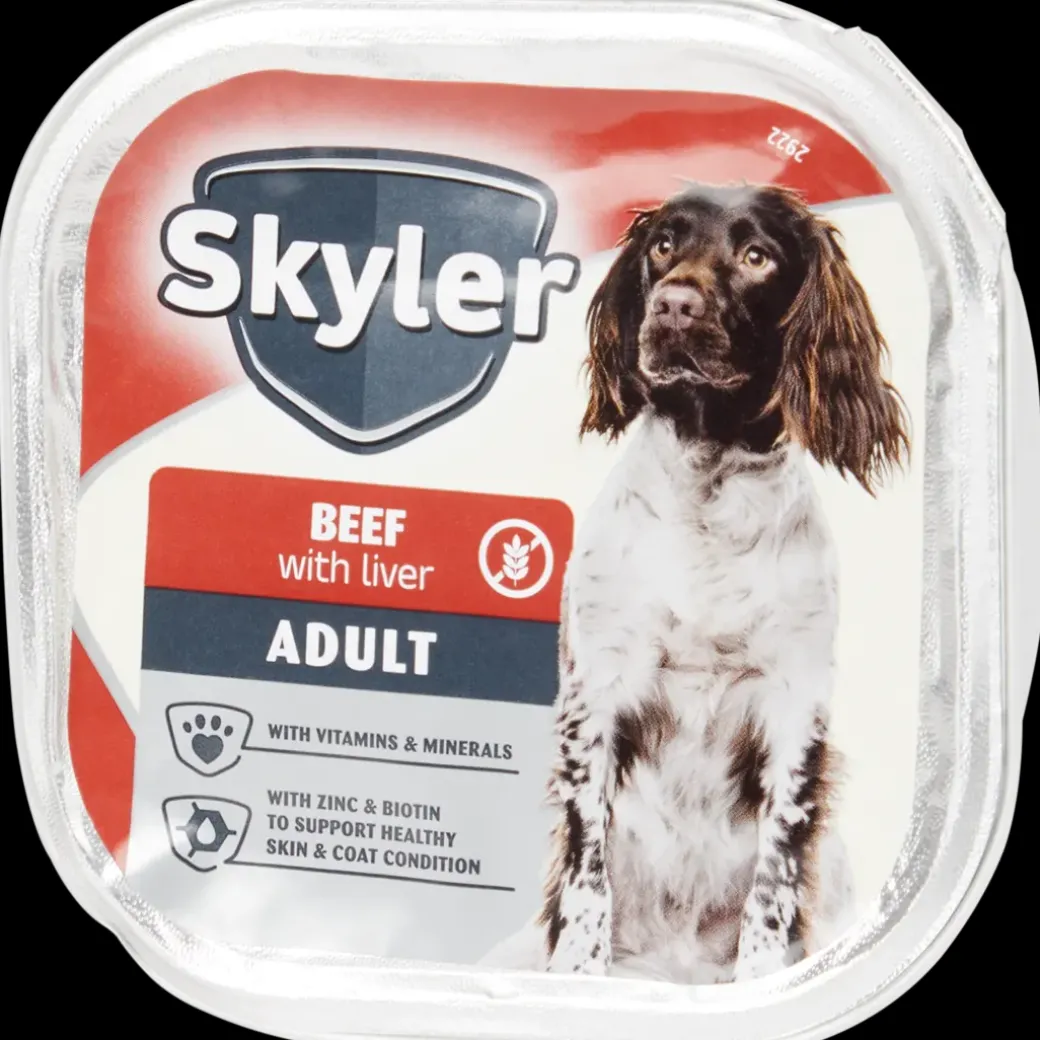 Skyler hondenvoer paté Rund & Lever | Action NL